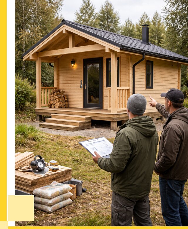 Каркасные бани под ключ в Кинешме от 303210 р. | ЭриданКнш