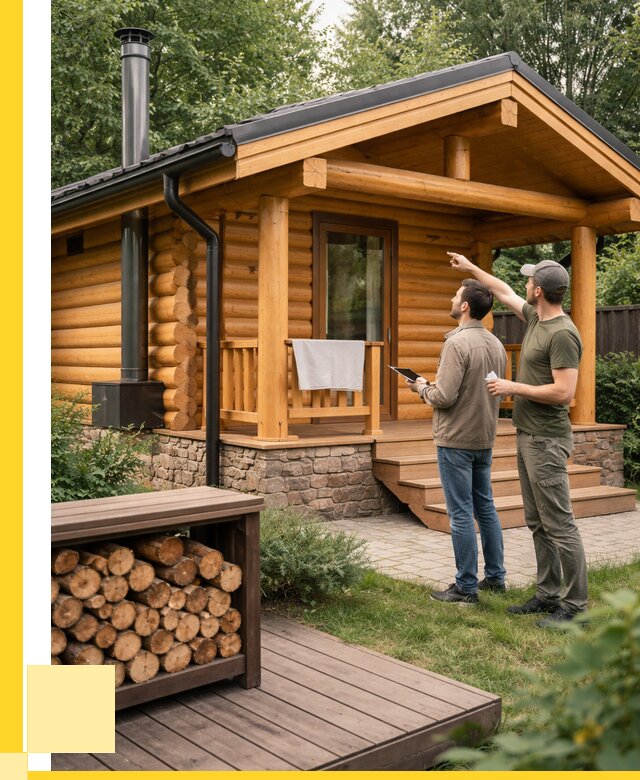 Бани для дачи под ключ в Кинешме от 252675 р. | ЭриданКнш