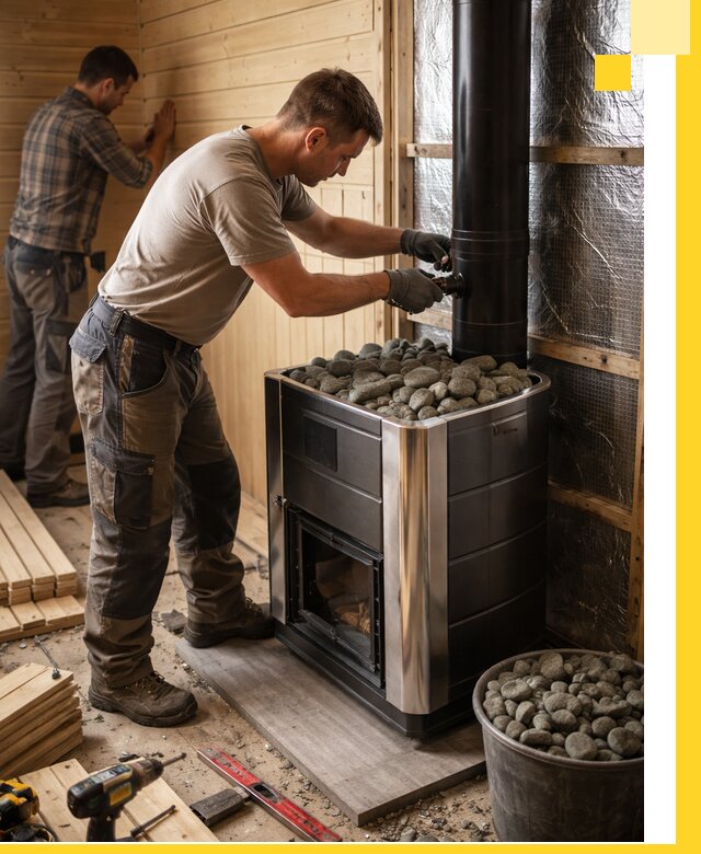 Проектирование и строительство парилок для бани в Кинешме под ключ