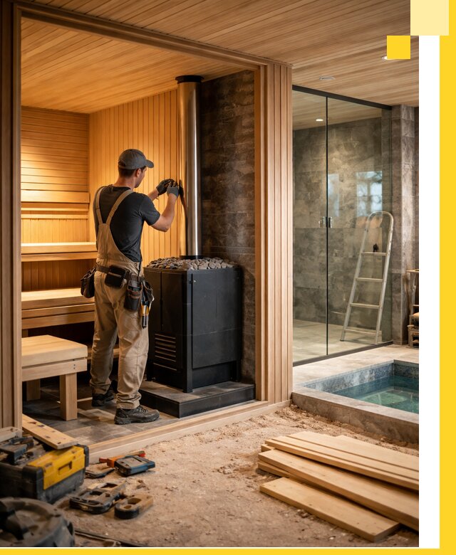 Полное строительство банных комплексов под ключ в Кинешме