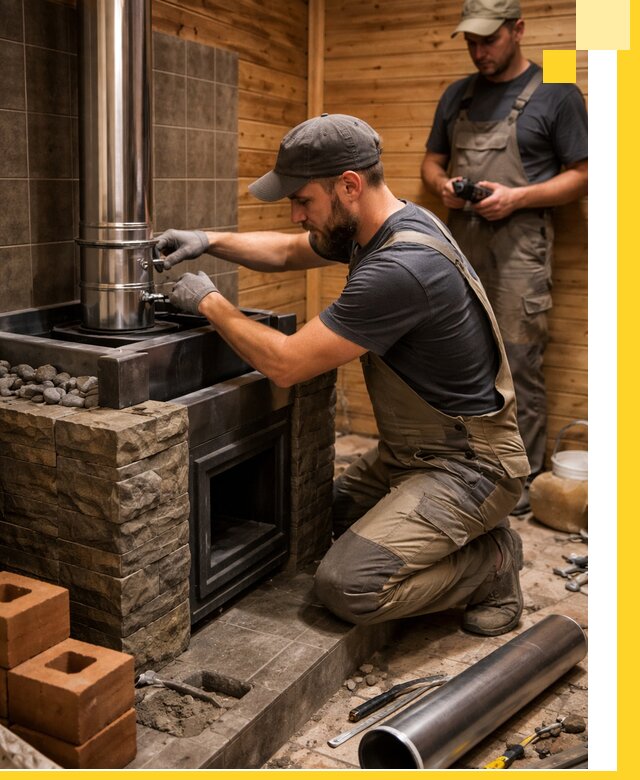 Изготовление и установка банных печей под ключ в Кинешме