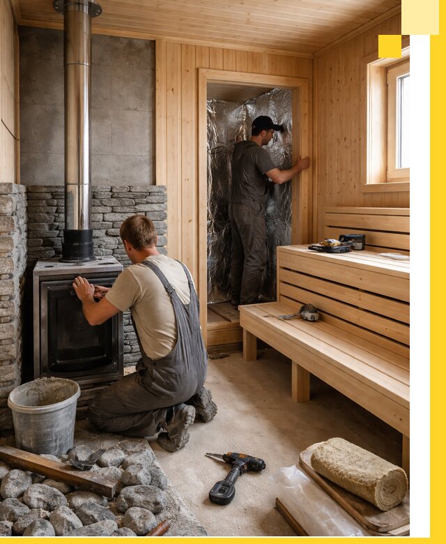 Строительство и изготовление бань под ключ в Кинешме