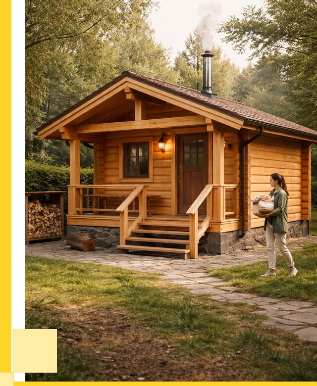 Купить баню под ключ в Кинешме от 656955 р. | ЭриданКнш