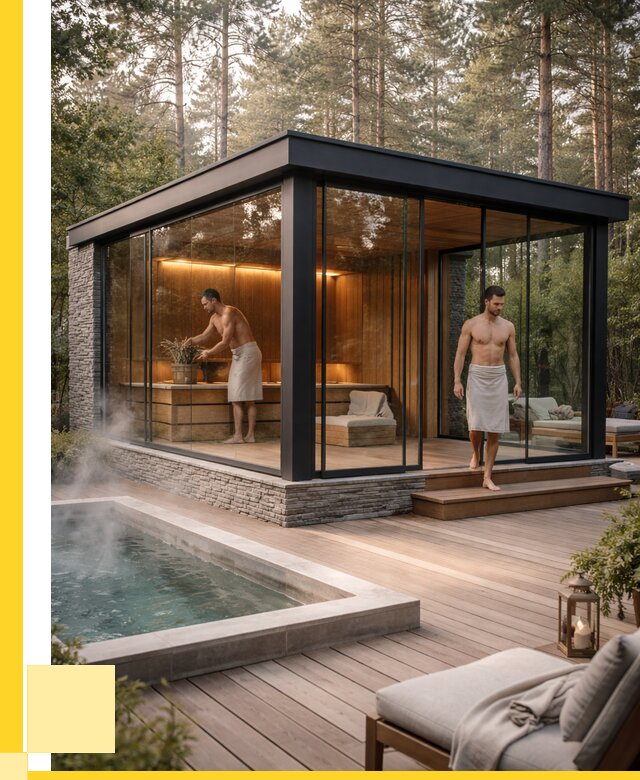 Стеклянные бани и двери в Кинешме от 454815 р. | ЭриданКнш