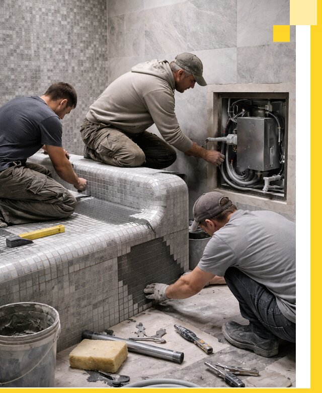 Проекты хамамов под ключ в Кинешме и дизайн и строительство