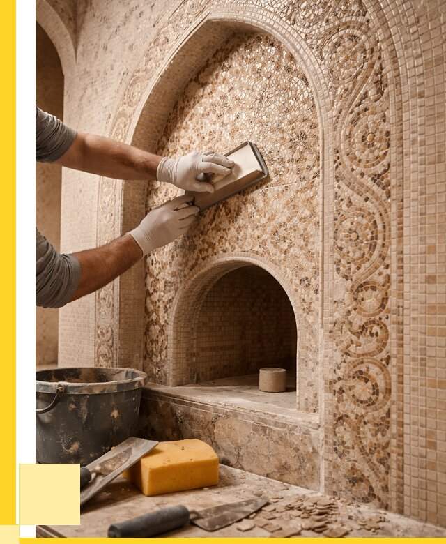 Мозаика для хамама в Кинешме под ключ от 5054 р. | ЭриданКнш