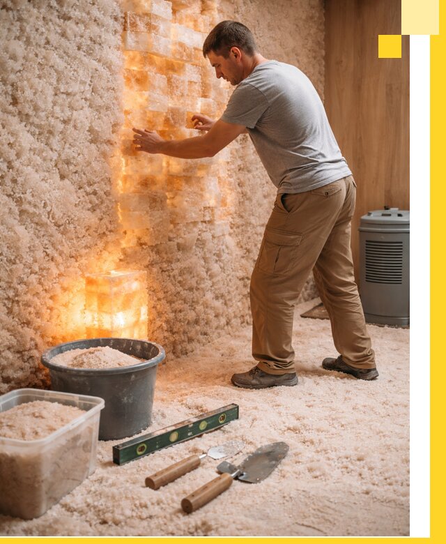 Проектирование и монтаж соляных комнат в Кинешме под ключ