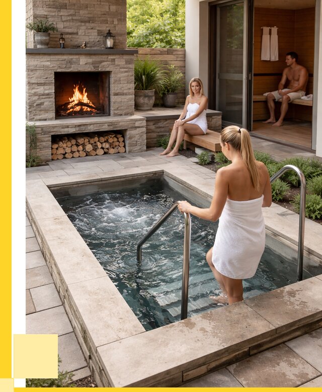 Холодные купели под ключ в Кинешме от 45482 р. | ЭриданКнш